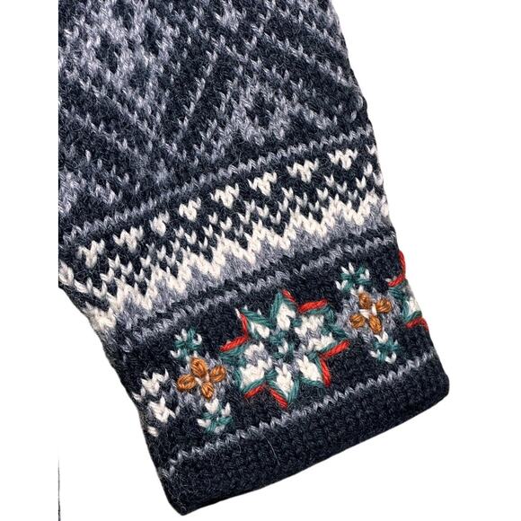 Dale of Norway Jubileum 2 Handknit 100% Wool Pullover Sweater NWOT Unisex Sz L - Picture 2 of 16